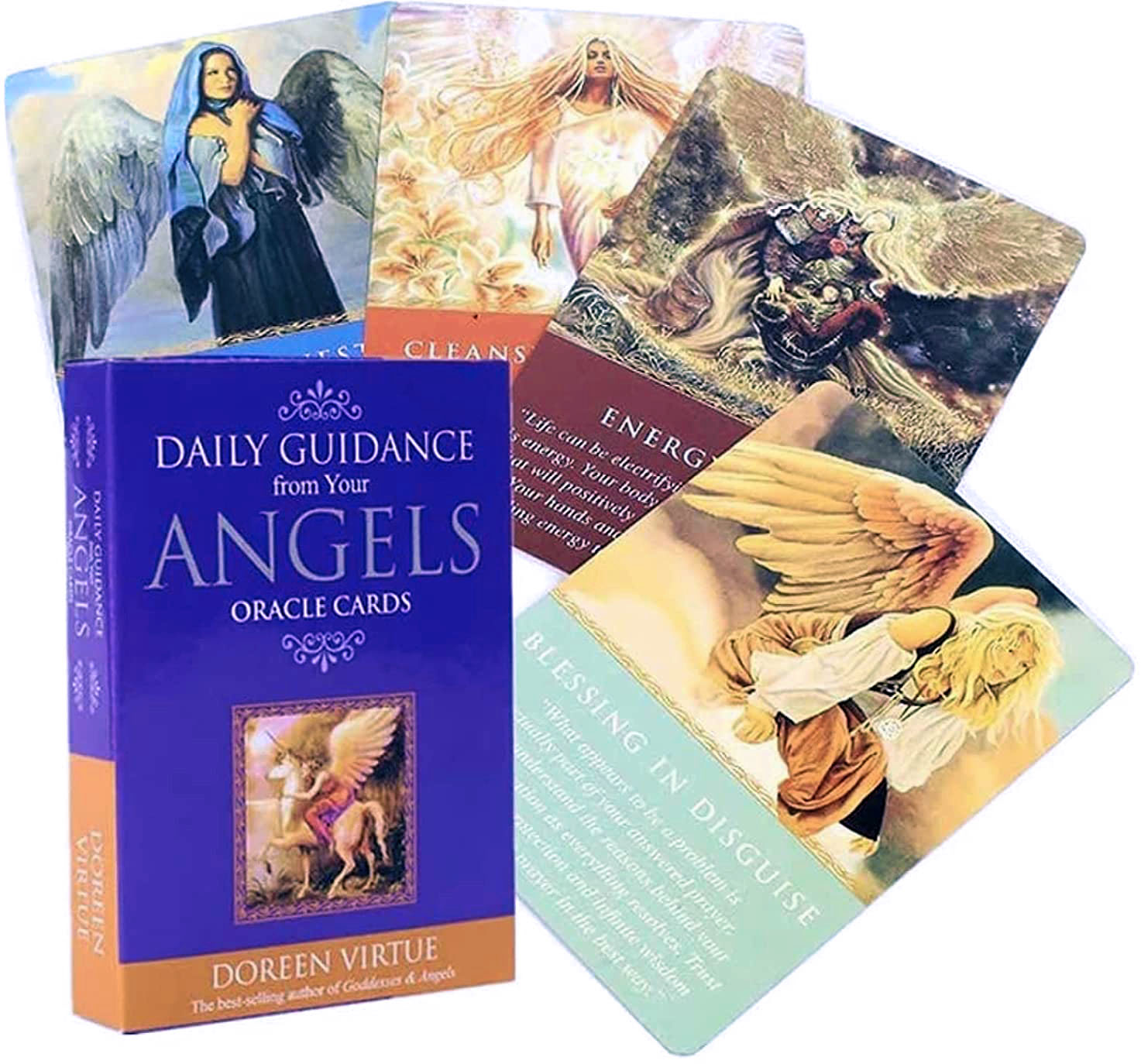 Daily Guidance from Your Angels Oracle Cards by Doreen Virtue