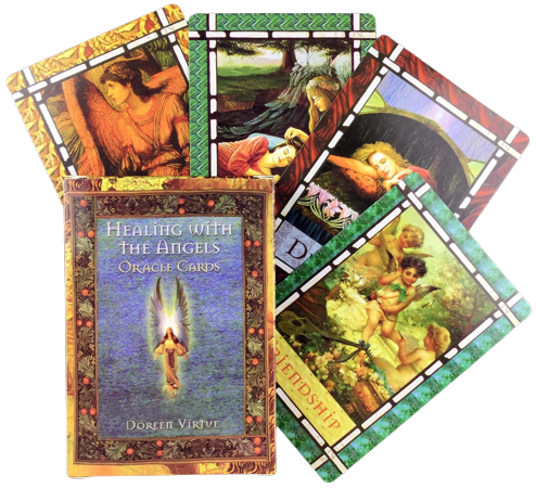 Healing With The Angels Oracle Cards by Doreen Virtue